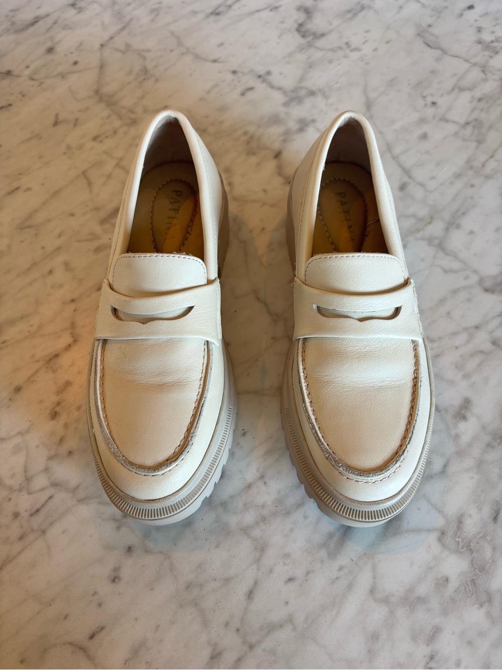 Portland Leather Patina Chunky Loafers size 6.5